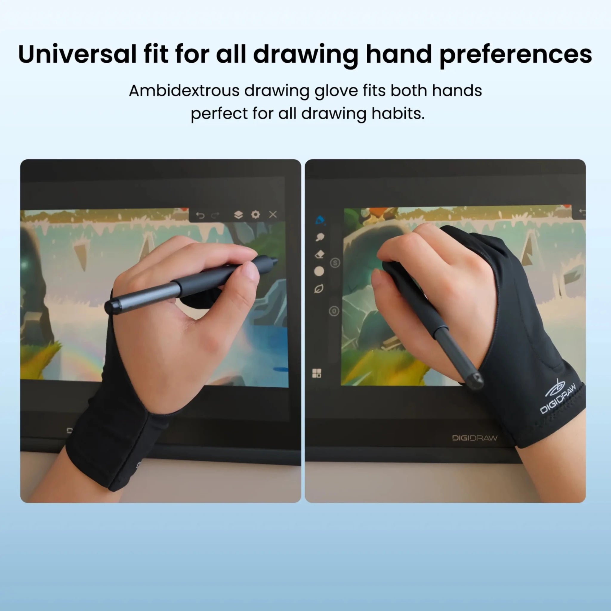DIGIDRAW-DIGIDRAW Two-Finger Drawing Glove