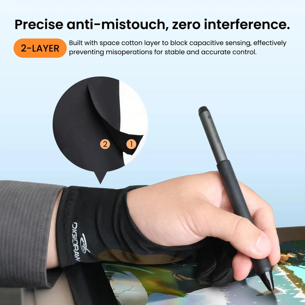 DIGIDRAW-DIGIDRAW Two-Finger Drawing Glove