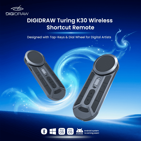 DIGIDRAW-DIGIDRAW Turing K30 Wireless Shortcut Remote