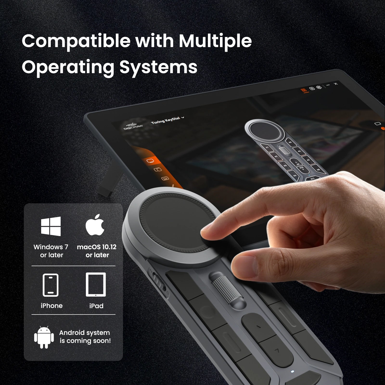 DIGIDRAW-DIGIDRAW Turing K30 Wireless Shortcut Remote