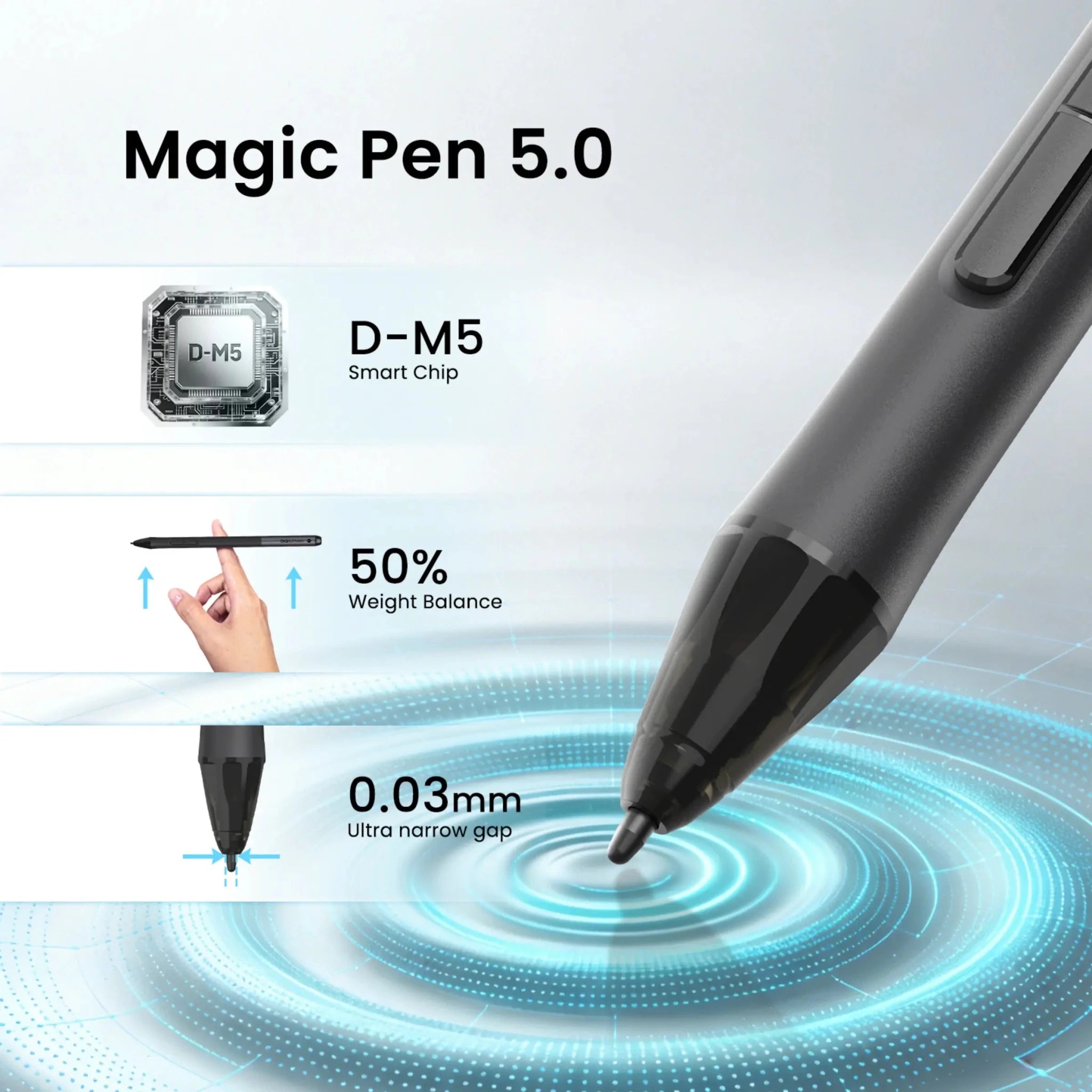 DIGIDRAW-DIGIDRAW Magic Pen 5.0 Battery-Free Stylus Pen