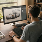 DIGIDRAW-DIGIDRAW Turing Basic M T610 Graphics Tablet with USB-C