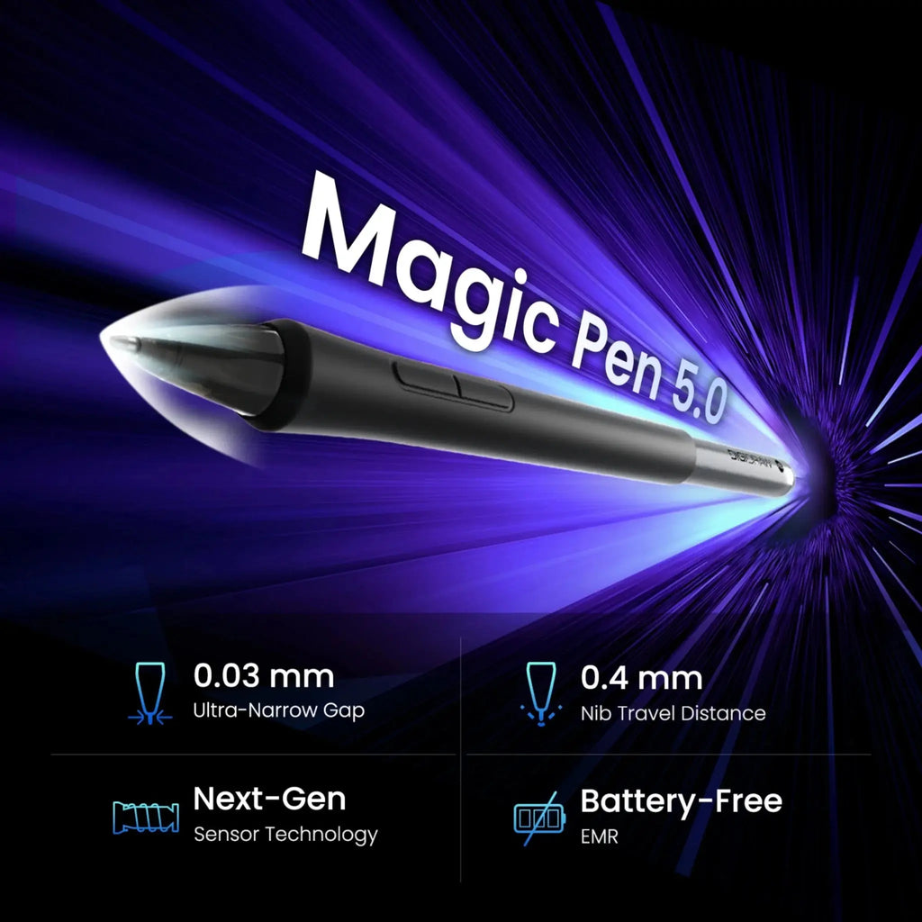 DIGIDRAW-DIGIDRAW Turing 19 Pro 18.4" 4K Touch Pen Display
