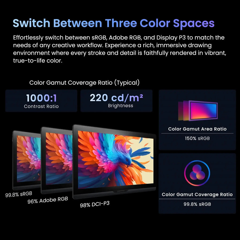 DIGIDRAW-DIGIDRAW Turing 19 Pro 18.4" 4K Touch Pen Display